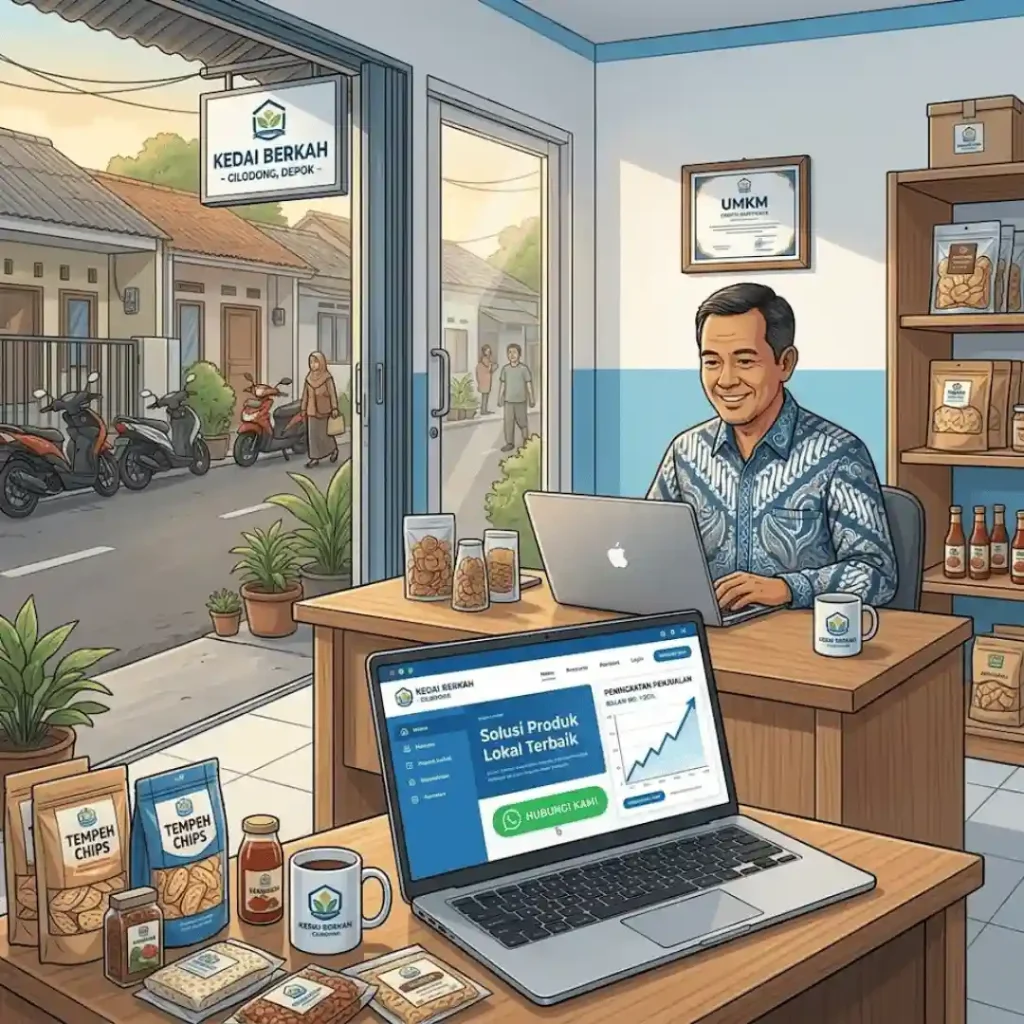 jasa pembuatan website cilodong