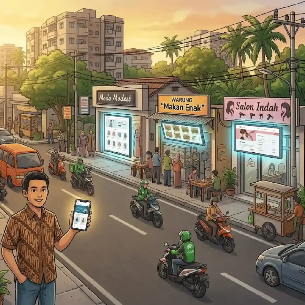 jasa pembuatan website Pondok Melati Bekasi