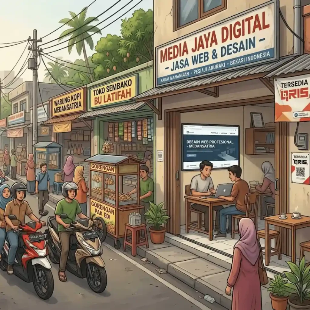 Jasa Pembuatan Website Medansatria Bekasi